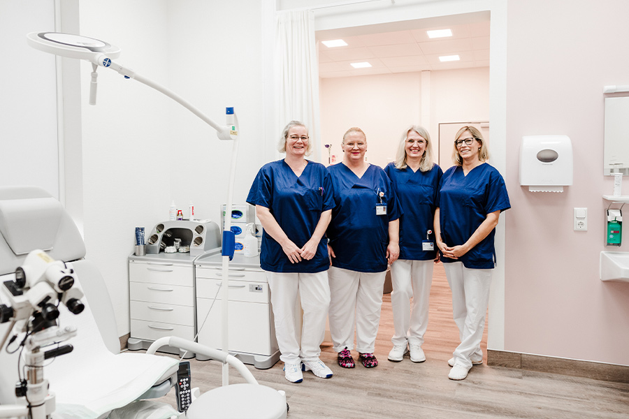 Gynäkologie-Team des MVZ Solingen Gynäkologie-Team des medizinischen Versorgungszentrums